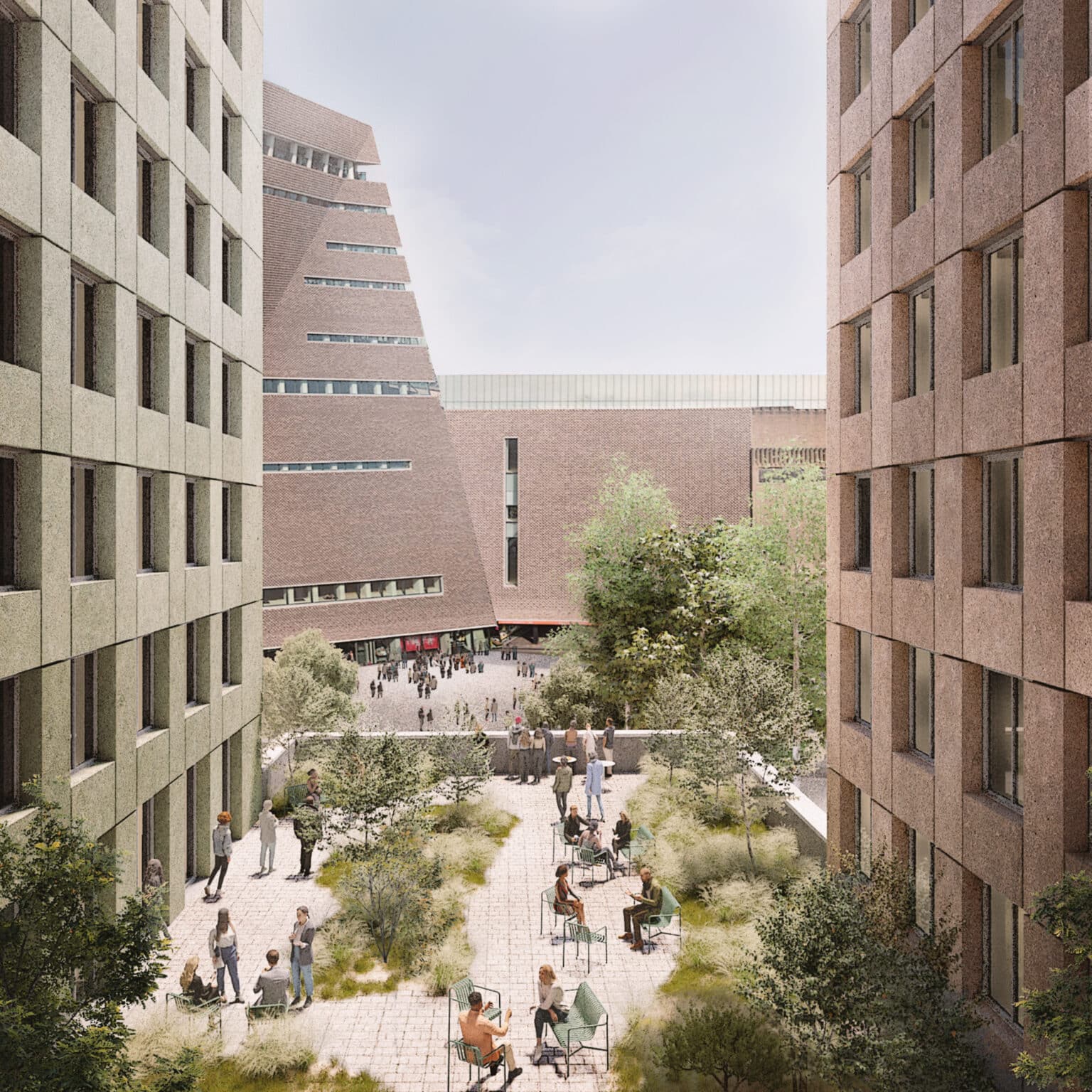 Winning Team and Designs for LSE Bankside Student Accommodation ...